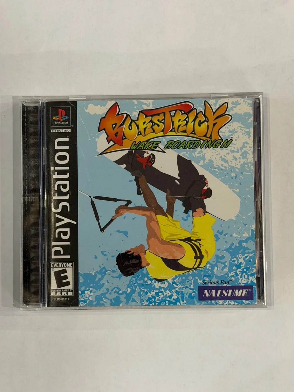 Burstrick Wake Boarding PS1 PlayStation Complete CIB Tested